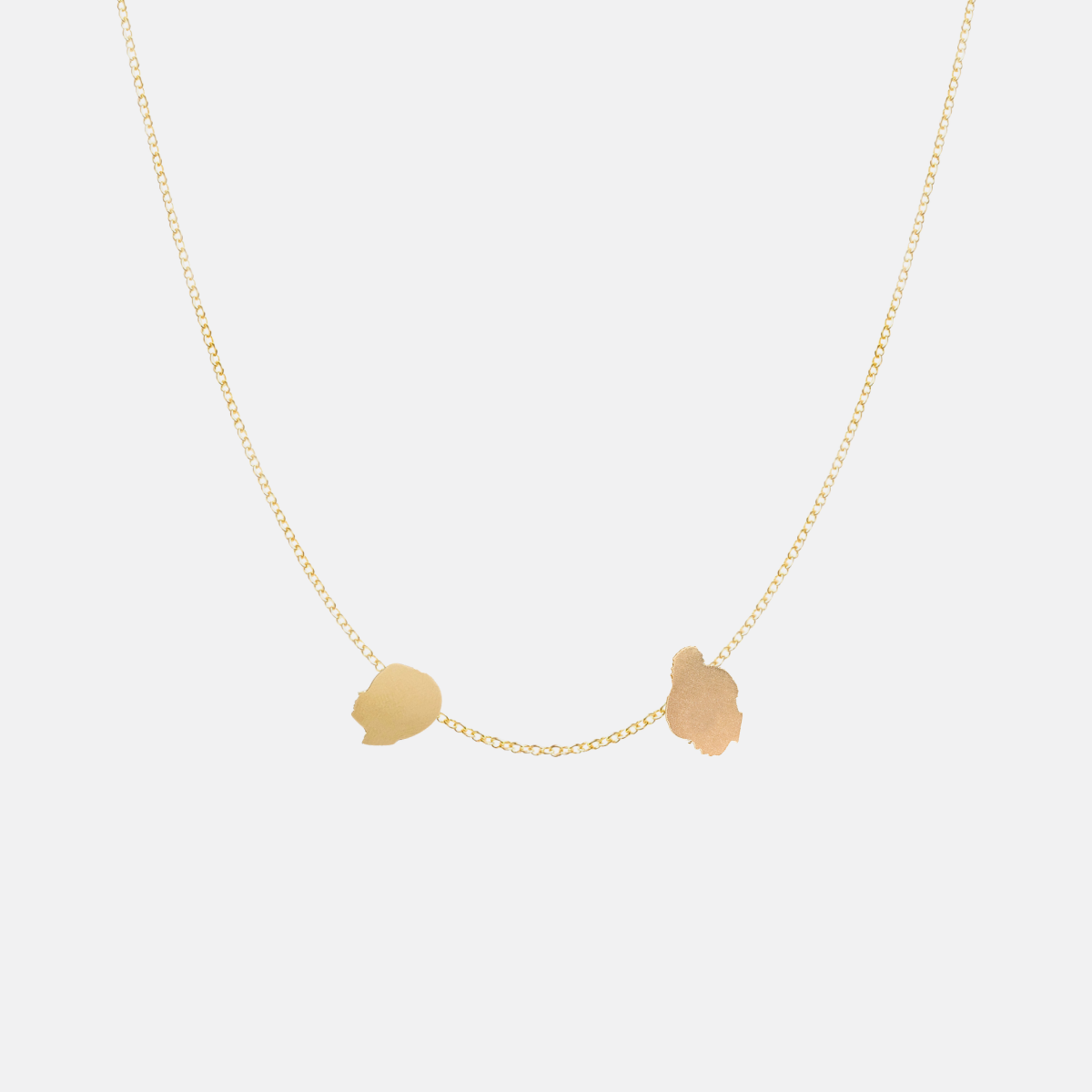 Fixed Silhouette Charm Necklace - Vana Chupp Studio