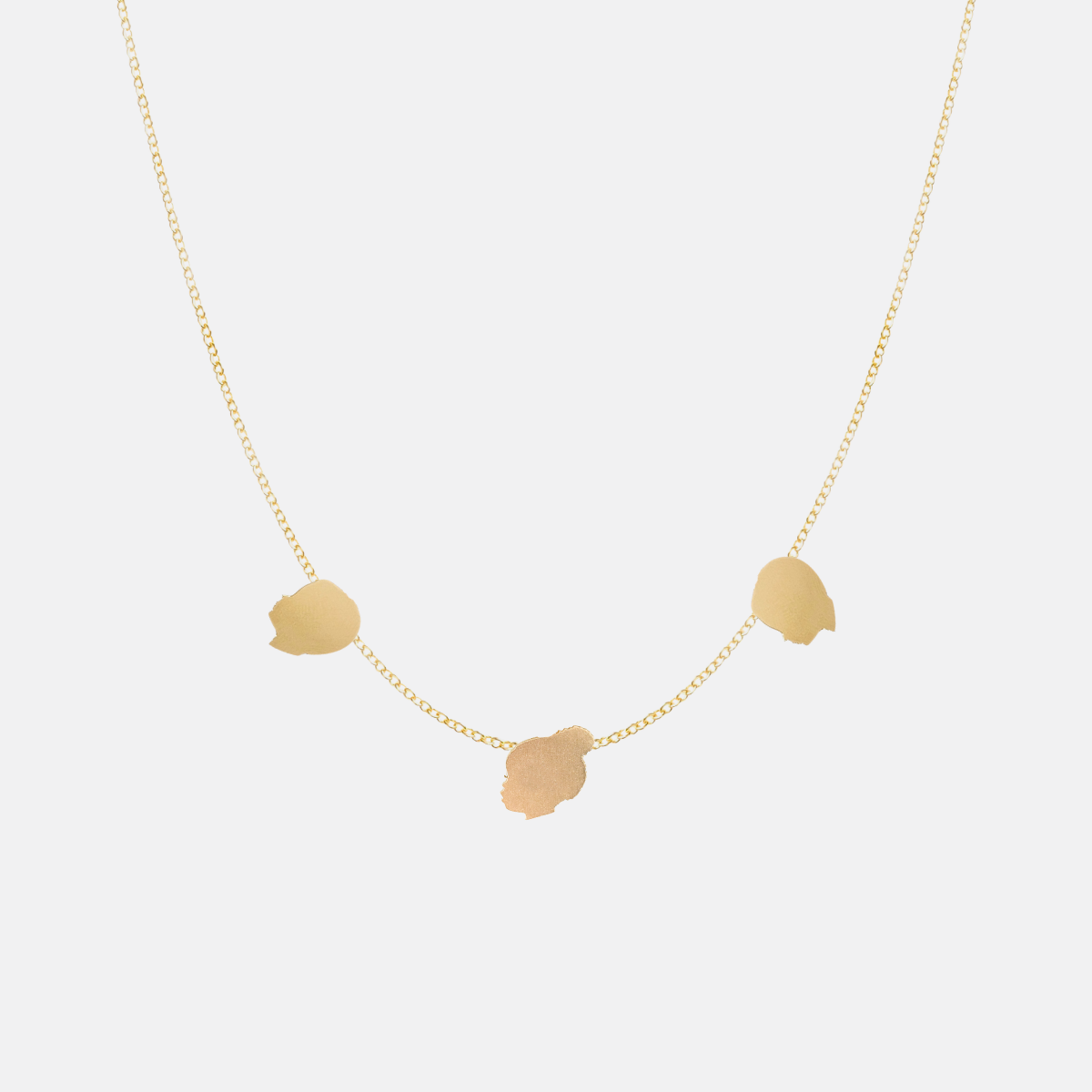 Fixed Silhouette Charm Necklace - Vana Chupp Studio