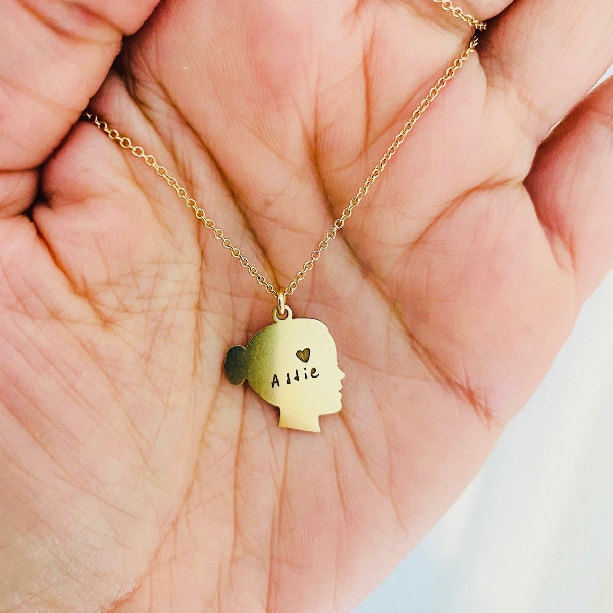Classic Silhouette Charm Necklace - Medium - Vana Chupp Studio