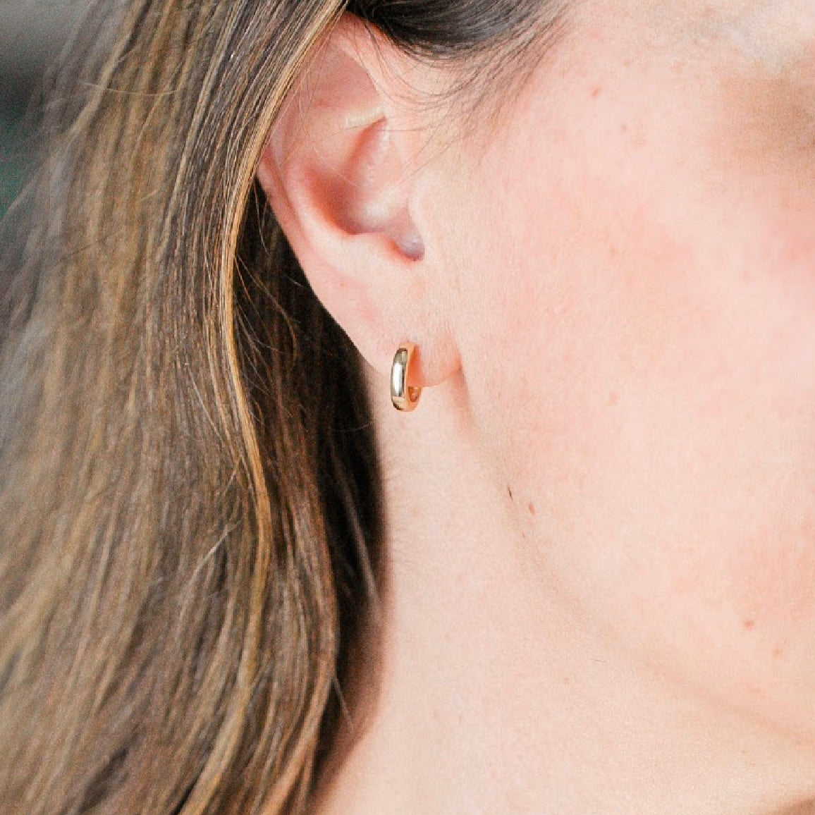 Small Huggie Hoop Earrings - Vana Chupp Studio