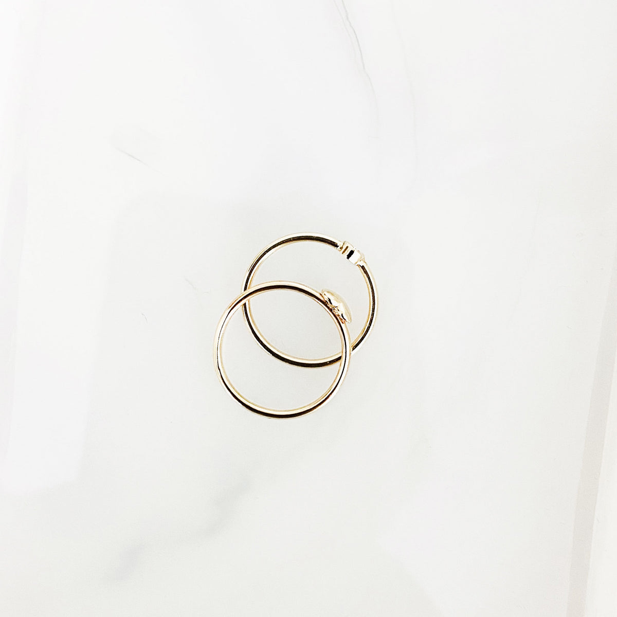 14K Diamond Solitaire Ring - Vana Chupp Studio