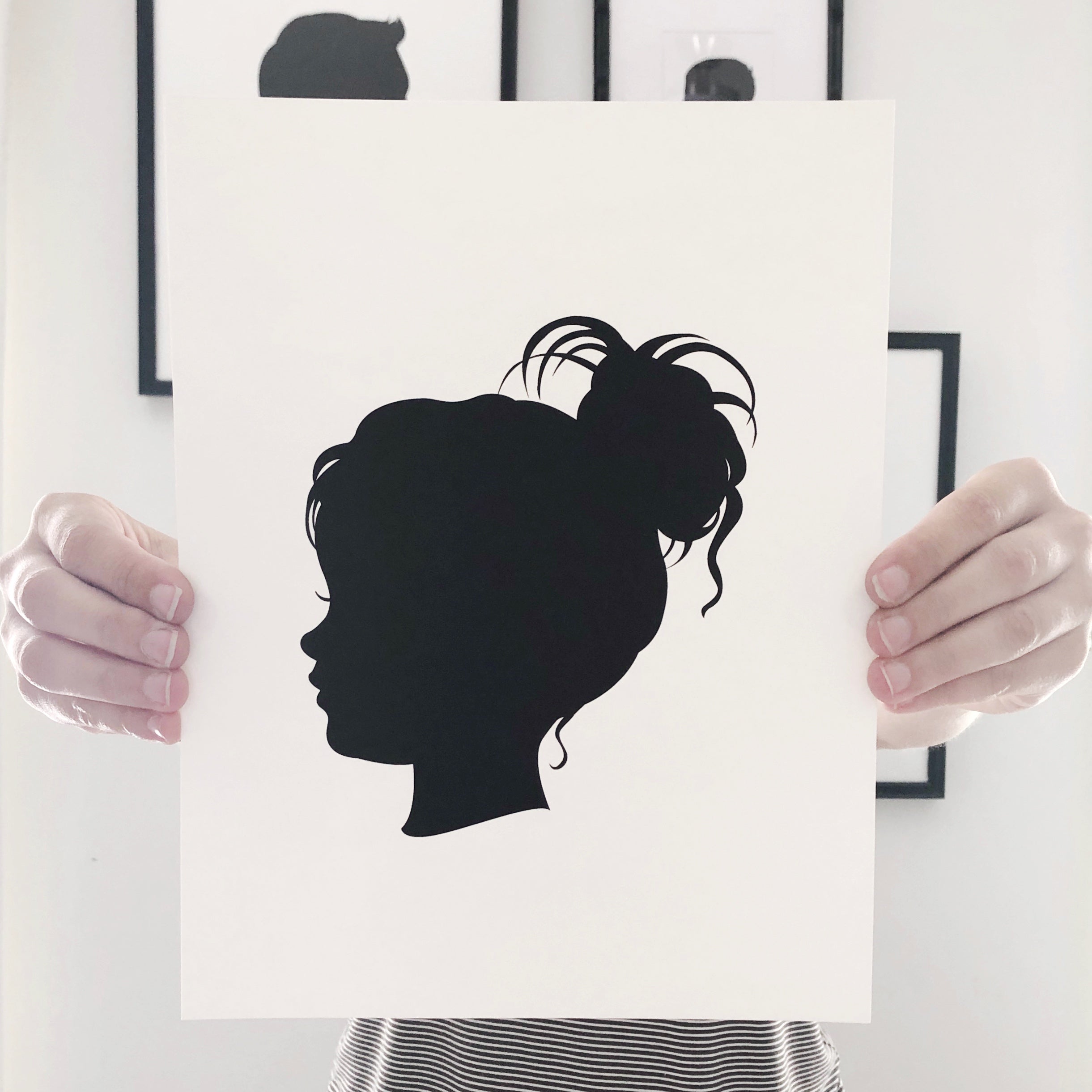 Classic Silhouette Portrait - Single - Vana Chupp Studio