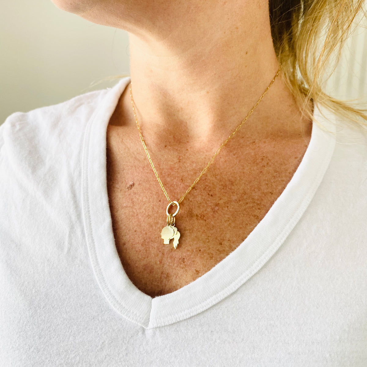 The Paperclip Chain Necklace - Dainty Weight - Vana Chupp Studio