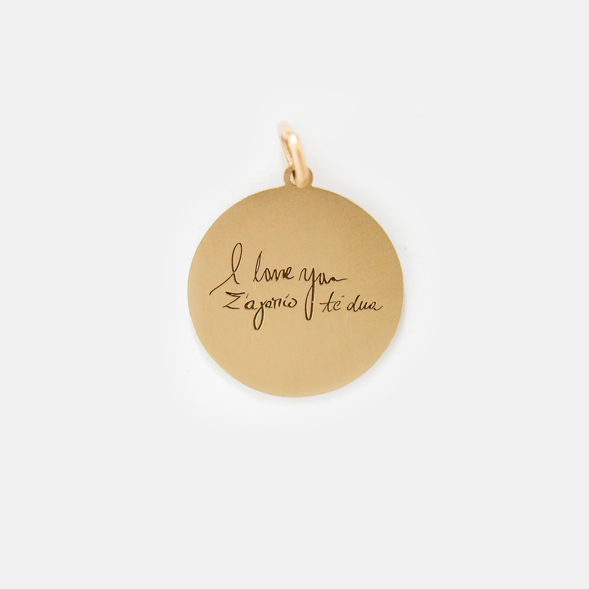 Personalized Medallion - Large - Vana Chupp Studio