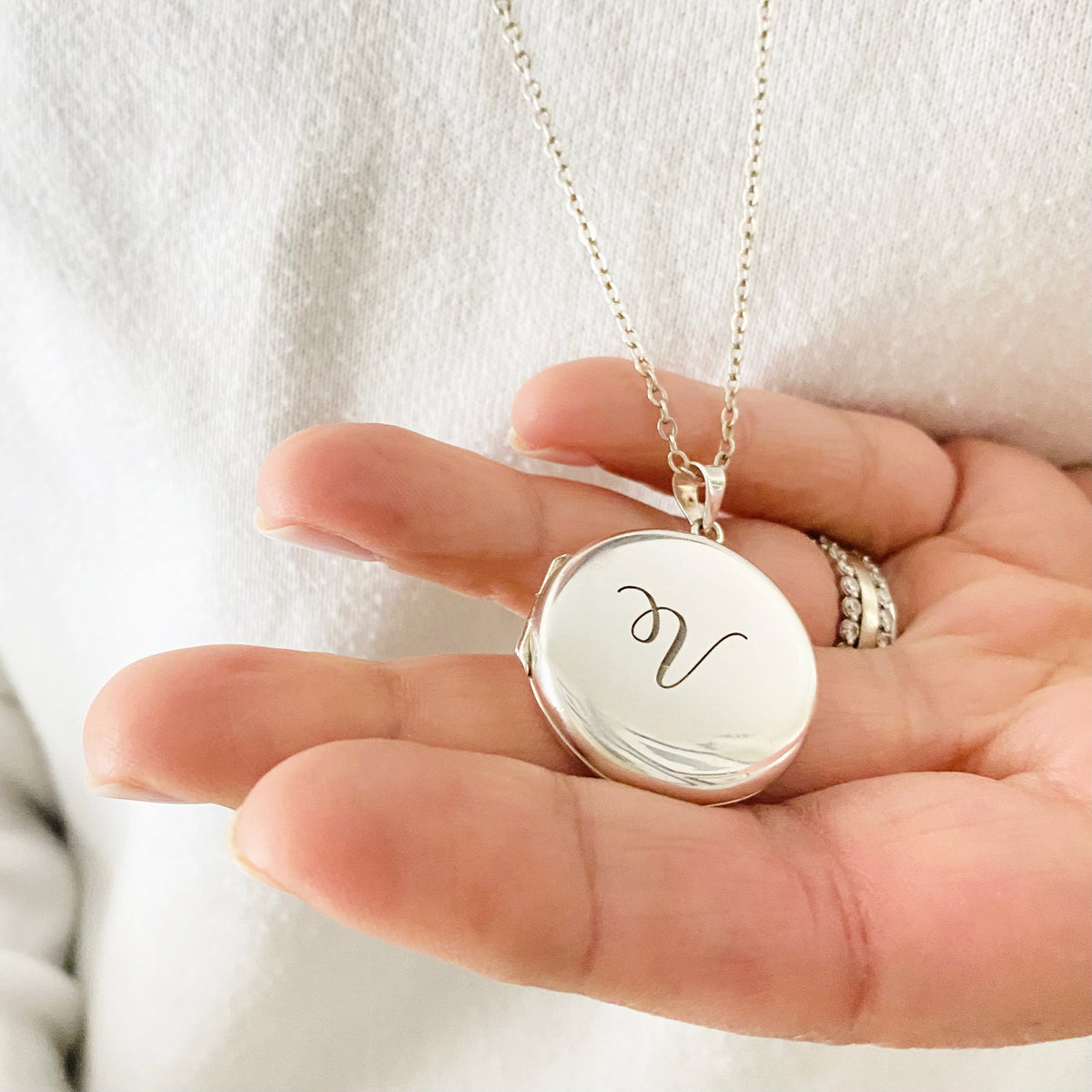 Add on - Locket Engraving - Vana Chupp Studio