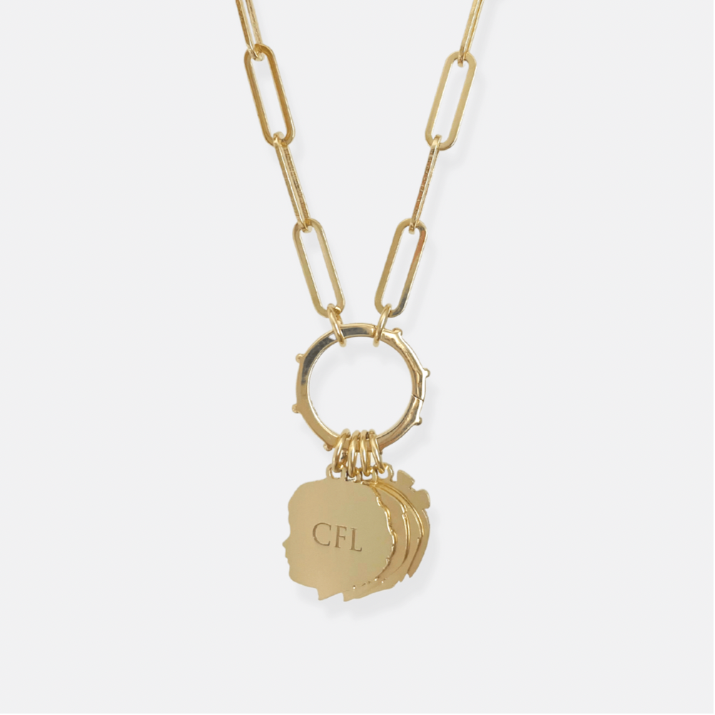 Build Your Own 14K Gold Heirloom Charm Necklace - Vana Chupp Studio
