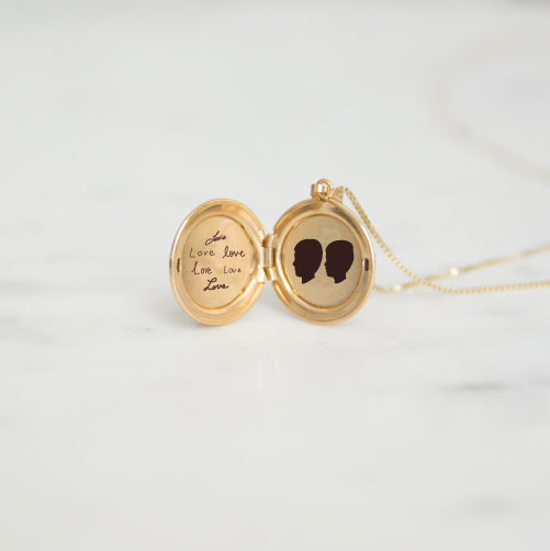Silhouette locket Clearance